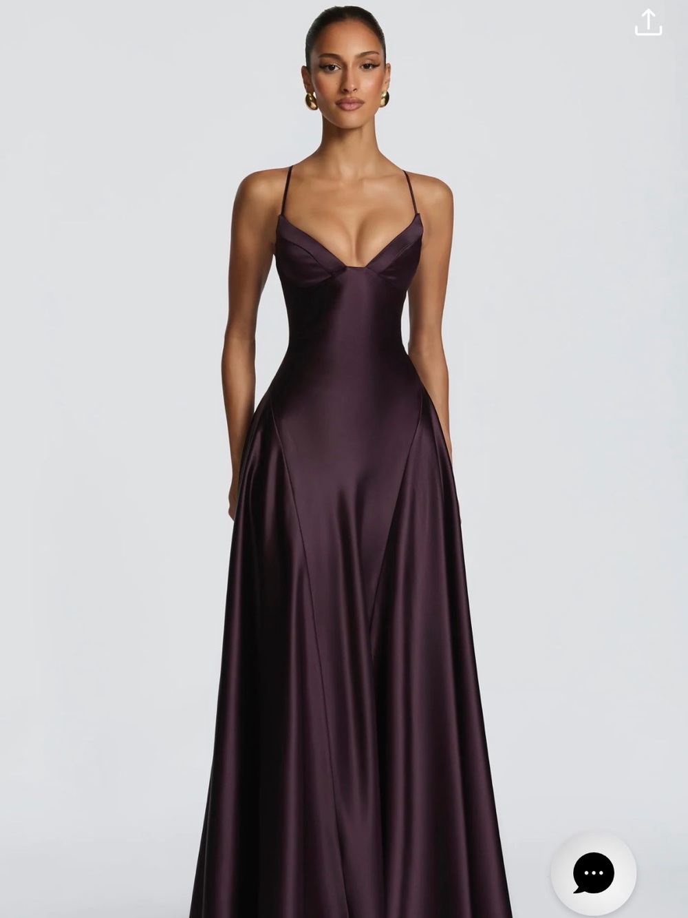 Babyboo ASTERIN MAXI DRESS - PLUM